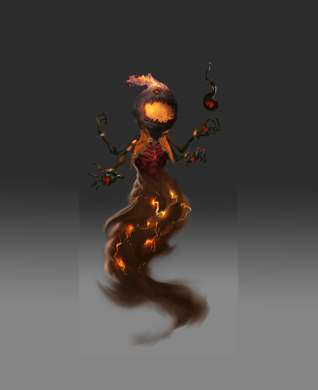 fire monster